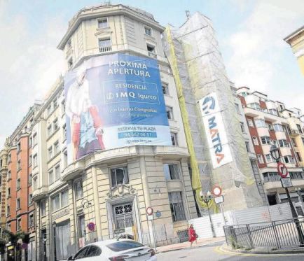 Una residencia de mayores ocupará la sede de Naturgás de Bilbao remodelada hace 10 años